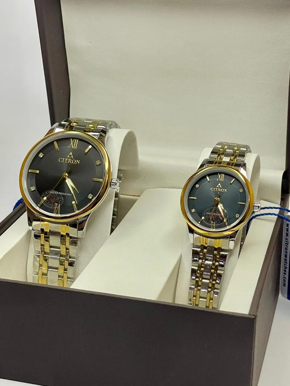 Citron Couple Watches | Premium Matching Watch Set