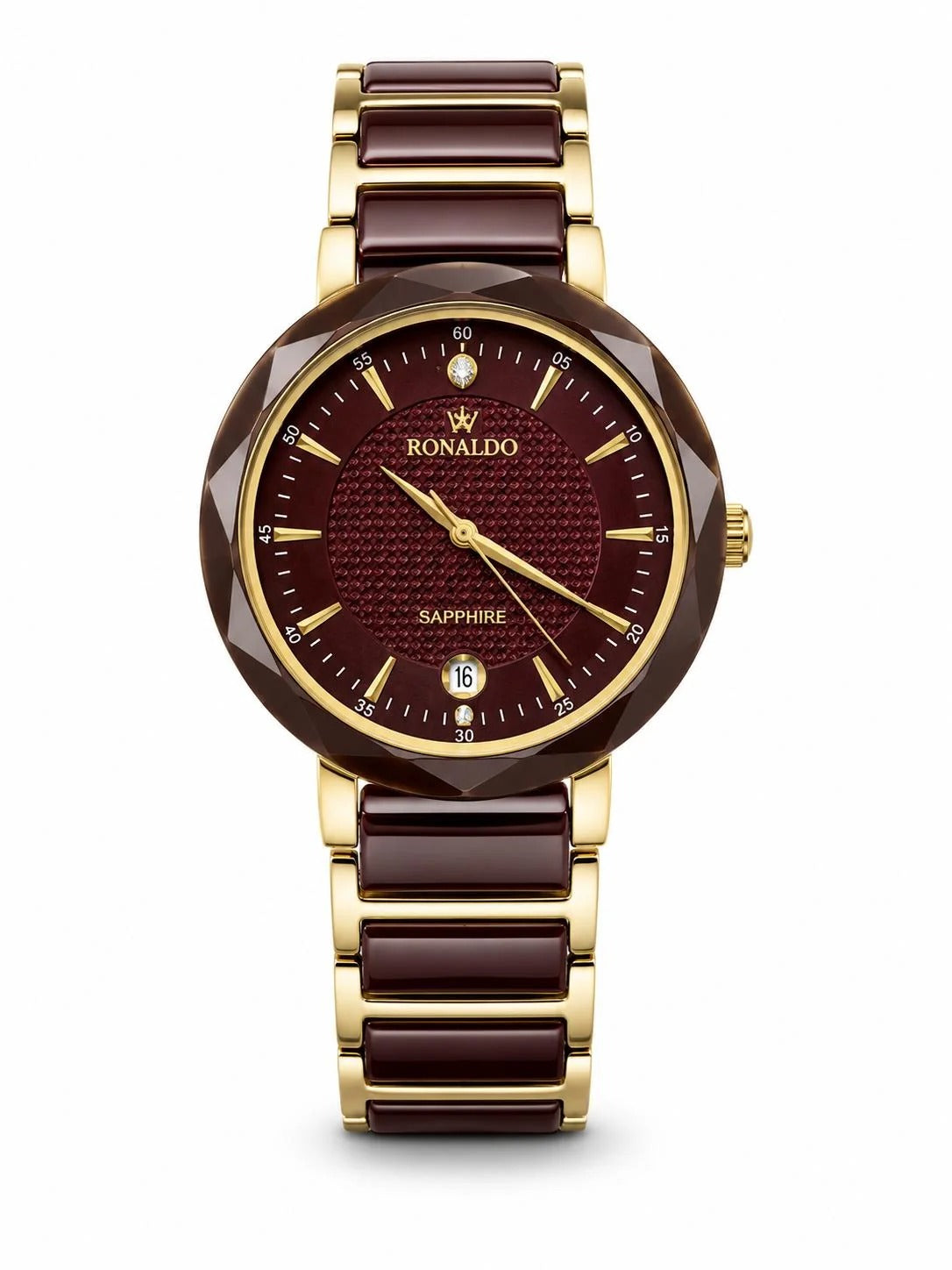 Rovaldo Original Ceramic Chain Watch For Men | SLIGHT FASHION