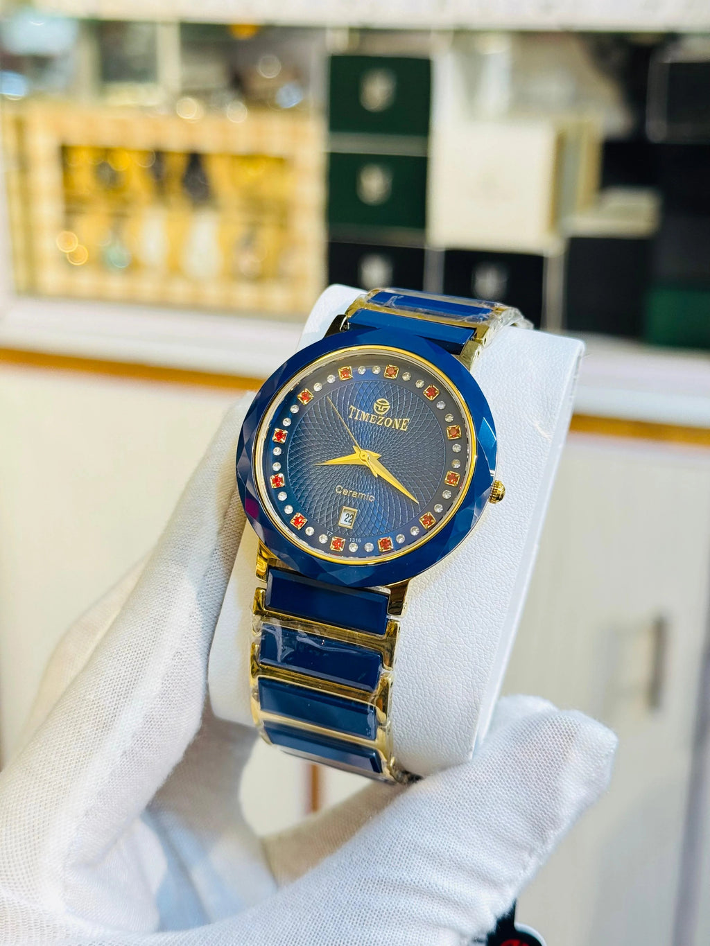 Rovaldo Original Ceramic Chain Watch For Men | SLIGHT FASHION